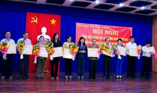 Tân Châu: Trên 87% tổ chức cơ sở Đảng đạt trong sạch vững mạnh
