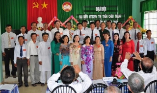 Châu Thành: Hoàn thành đại hội Mặt trận cấp cơ sở