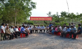 Châu Thành: Bàn giao đường giao thông nông thôn mới