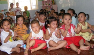 Tân Châu: 4 xã vùng sâu đạt chuẩn phổ cập giáo dục mầm non