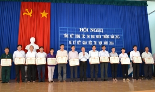 Châu Thành: Tổng kết công tác thi đua khen thưởng năm 2013