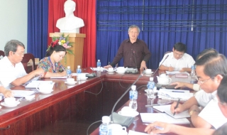 Ban Dân vận Trung ương làm việc tại huyện Dương Minh Châu