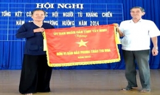Hội người tù kháng chiến huyện Châu Thành: Đơn vị dẫn đầu phong trào thi đua năm 2013