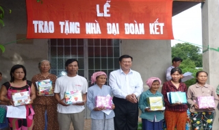 Châu Thành: 5 năm xây tặng trên 1.000 căn nhà ĐĐK