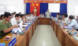 Ban Tổ chức Trung ương làm việc tại Trảng Bàng
