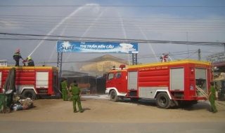 Công nhận Thị trấn Bến Cầu an toàn về phòng cháy, chữa cháy