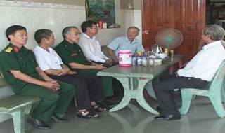 Châu Thành: Thăm, tặng quà cho các cựu chiến binh