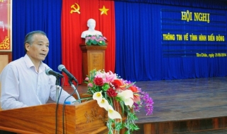 Tân Châu thông tin về tình hình biển Đông
