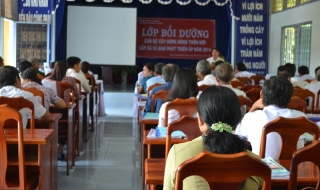 Bồi dưỡng kiến thức cơ bản về xây dựng nông thôn mới cho cán bộ huyện Dương Minh Châu