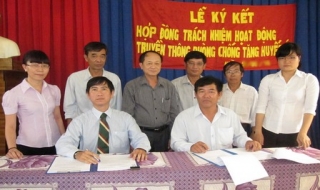 Bến Cầu: Xây dựng mô hình điểm truyền thông thay đổi hành vi trong phòng chống tăng huyết áp