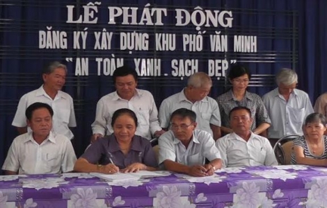 Phường 3 - Thành phố Tây Ninh: Phát động đăng ký xây dựng khu phố văn minh an toàn, xanh, sạch đẹp