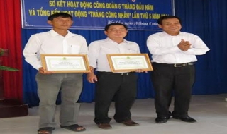 Bến Cầu: Sơ kết công tác công đoàn 6 tháng đầu năm 2014