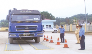 Chưa xử phạt xe vi phạm trọng tải trục