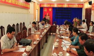 Kiểm tra công tác thi đua, khen thưởng năm 2014 tại huyện Bến Cầu