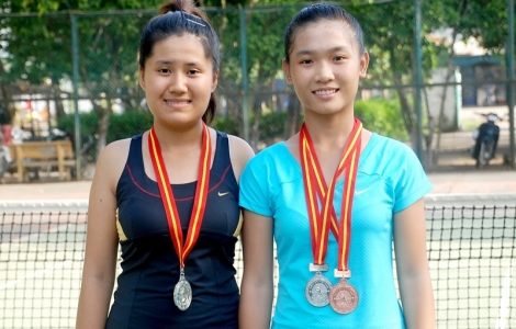 Tây Ninh tham dự các giải quần vợt trẻ toàn quốc năm 2014: 4 huy chương đồng