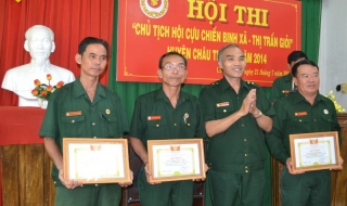 Châu Thành: Hội thi Chủ tịch Hội Cựu chiến binh giỏi
