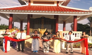 TÂN CHÂU: KHÁNH THÀNH NHÀ BIA TƯỞNG NIỆM LIỆT SĨ XÃ TÂN HƯNG