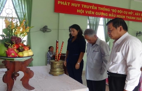 Thành phố Tây Ninh: Các phường, xã tổ chức họp mặt, kỷ niệm ngày Thương binh liệt sĩ