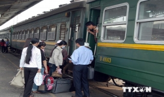 Từ ngày 4/9, điều chỉnh giờ đi-đến của tàu khách Bắc-Nam