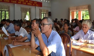Châu Thành: Tập huấn truyền thông phổ biến giáo dục pháp luật cho nông dân