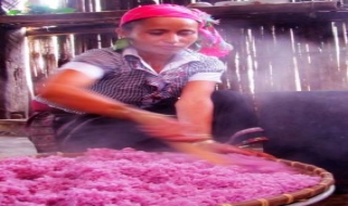 Xôi tím – Đặc sản Lai Châu