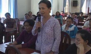 Bến Cầu: Đối thoại với người dân về khu tái định cư trong dự án nâng cấp, mở rộng tỉnh lộ 786