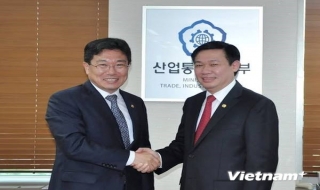 Việt - Hàn sẽ ký kết Hiệp định thương mại tự do vào cuối năm