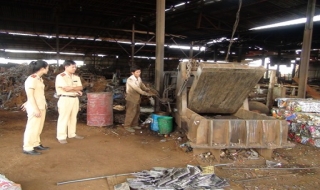 Trảng Bàng: Tiêu huỷ hồ sơ, biểu mẫu, biển số xe bị thu hồi