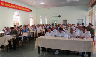 Bến Cầu: Họp mặt kỷ niệm ngày thành lập lực lượng CAND