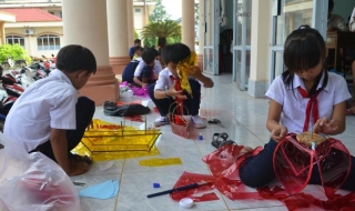 Châu Thành: Tổ chức hội thi Khéo tay vui Trung thu