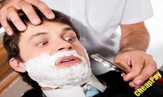 Cạo nhầm râu của đứa bên cạnh