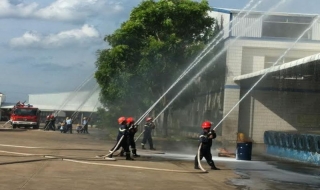 Trảng Bàng: Diễn tập phối PCCC-CNCH tại Công ty TNHH KUO YUEN TN