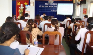 Chi cục Thuế Tân Châu đối thoại với doanh nghiệp