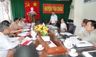 HĐND huyện Tân Châu giám sát việc giải quyết kiến nghị của cử tri