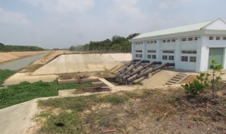 Bến Cầu: Các trạm bơm phát huy trên 70% công suất thiết kế