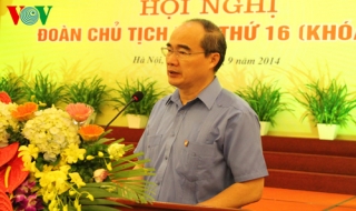 Ông Nguyễn Thiện Nhân được giới thiệu giữ chức Chủ tịch UBTWMTTQVN