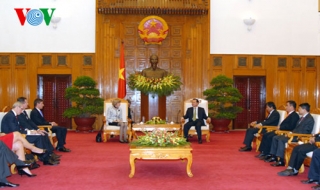 Phó Thủ tướng Vũ Văn Ninh tiếp Thị trưởng Khu Tài chính London