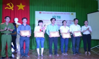 Châu Thành: Tổ chức thi Tuyên truyền phòng chống ma túy, mại dâm