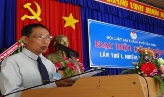 Hội Luật gia thành phố Tây Ninh tiến hành Đại hội hội viên lần thứ I