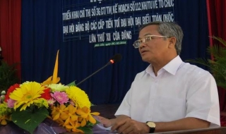 Bến Cầu: Triển khai công tác tổ chức Đại hội Đảng bộ các cấp