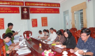 HĐND huyện Tân Châu: Giám sát công tác phối hợp xét xử án dân sự
