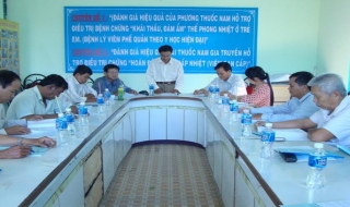 Tân Châu: Tổ chức báo cáo chuyên đề điều trị bệnh bằng thuốc Đông y