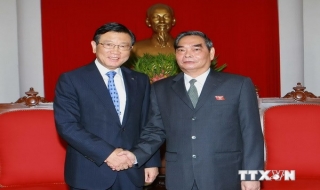Thường trực Ban Bí thư tiếp Chủ tịch Tập đoàn Kumho Asiana