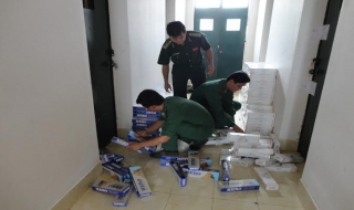 Bắt giữ hàng ngàn gói thuốc lá ngoại nhập lậu