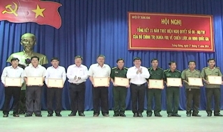 Trảng Bàng: Tổng kết 15 năm thực hiện chiến lược an ninh quốc gia