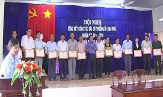 Huyện Dương Minh Châu hoàn thành tốt công tác bầu cử trưởng ấp