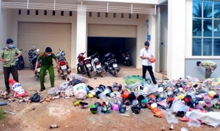 Tân Châu: Tiêu hủy hàng hóa vi phạm bị tịch thu