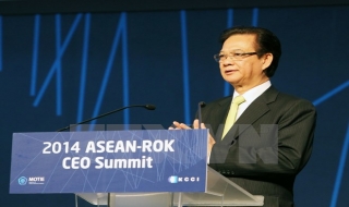 Thủ tướng dự Hội nghị Thượng đỉnh doanh nghiệp ASEAN-Hàn Quốc