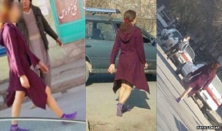 Cô gái gây sốc khi đi bộ chân trần giữa thủ đô Afghanistan