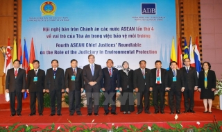 Việt Nam tổ chức hội nghị bàn tròn chánh án ASEAN lần thứ 4